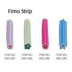 ASSORTED FIMO STRIP PACK OF 10 NAIL ART