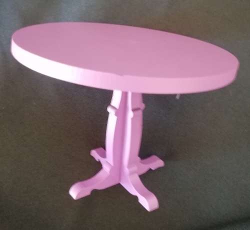Barbie Doll House Furniture Round Table