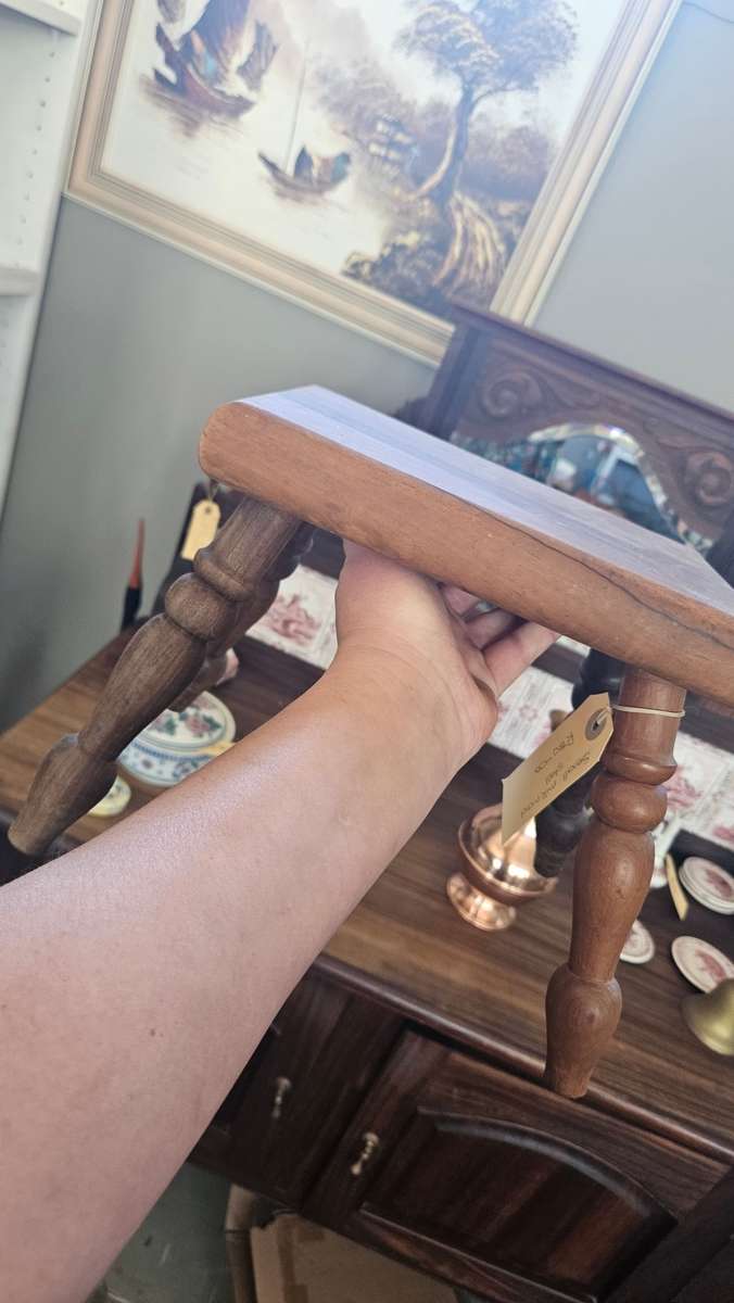 Small Blackwood stool