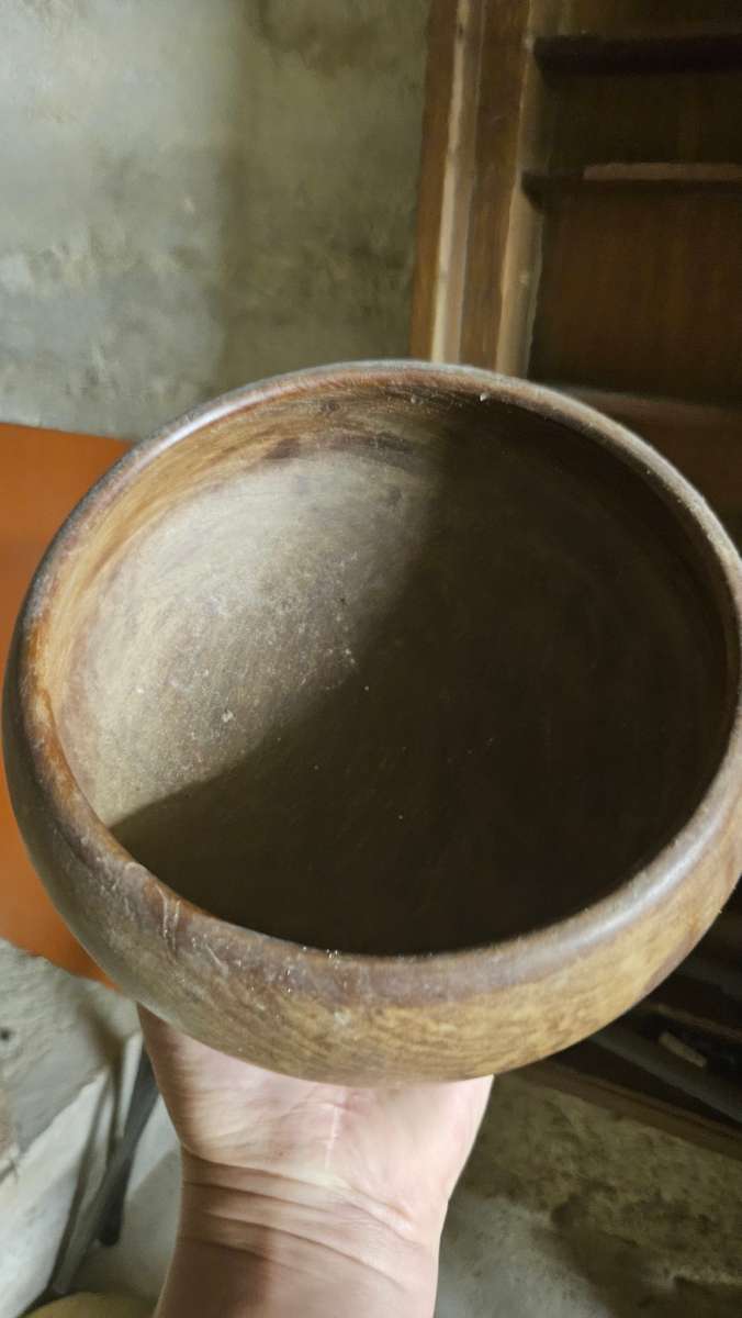 Vintage wooden bowl