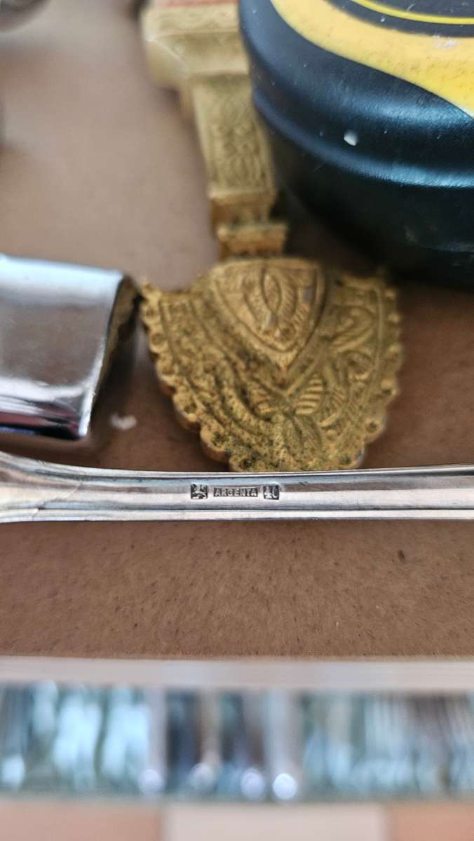 Vintage Agenta 40 silver plated cutlery set in original case