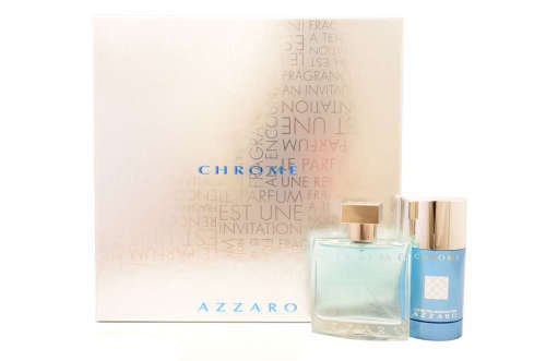 Azzaro Chrome Perfume Gift Set for Him
