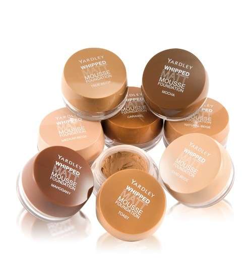 Yardley London - Whipped Matte Mousse Foundation - Sand Beige