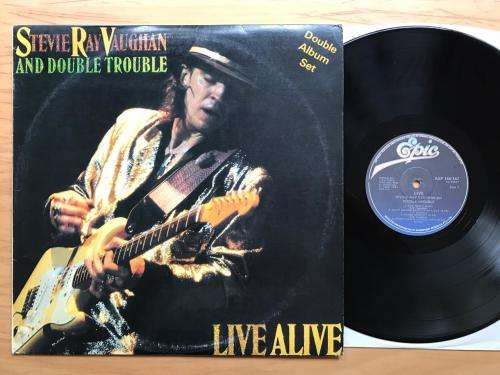 Stevie Ray Vaughan and Double Trouble - Live Alive (VG+ / VG+ / VG+)