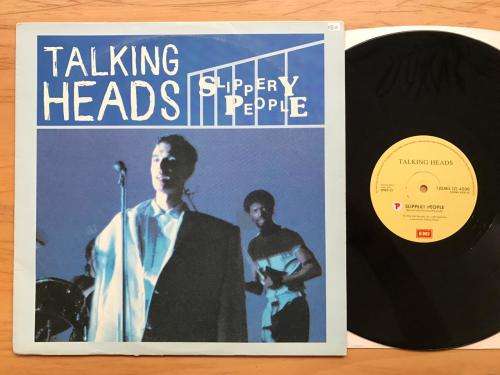Talking Heads - Slippery people 12` (VG+ / VG)