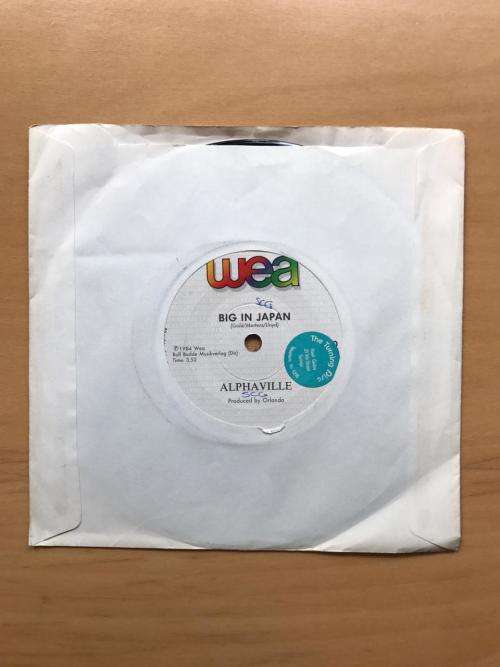Alphaville - Big in Japan 7` single (VG / VG)