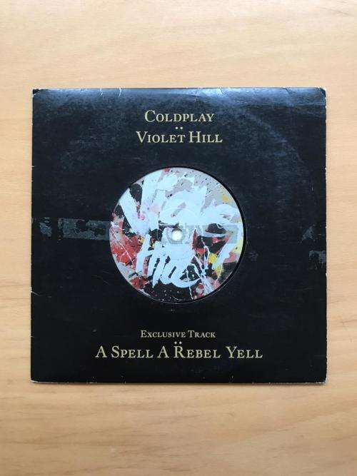 Coldplay - Violet Hill 7` single PROMO (VG- / G)