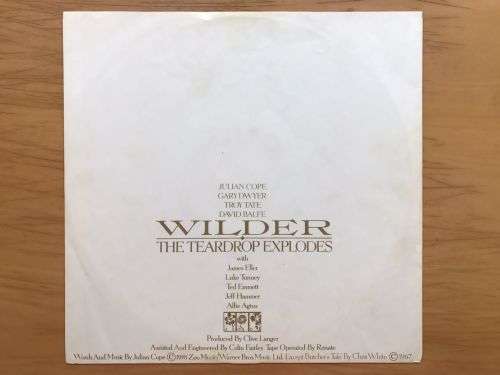 The Teardrop Explodes - Wilder (VG / VG)