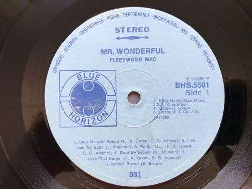 Fleetwood Mac - Mr. Wonderful (VG- / VG)