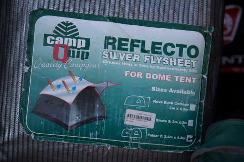 Once used Coleman 6 person tent with lots of accessories