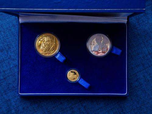 2008 Mahatma Gandhi Protea Proof Set (3 Coins) Cert. No. 0103