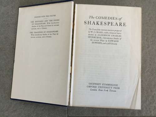 BOOK THE TRAGEDIES OF SHAKESPEARE