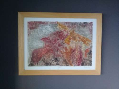 ORIGIANAL OIL PAINTING SIGNED BY ARTIST  "PHOENIX"