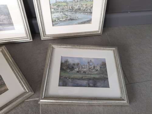 set of 4 original prints