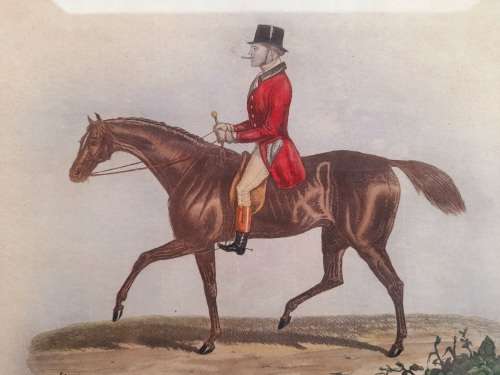 1800s lithograph of a drawing by artist John Doyle