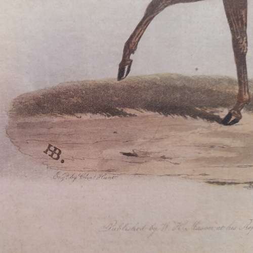 1800s lithograph of a drawing by artist John Doyle