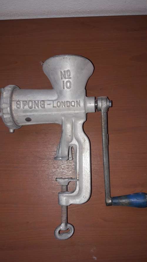Vintage Spong No. 10 Meat Grinder