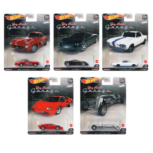 Hotwheels Jay Leno Garage Set of 5
