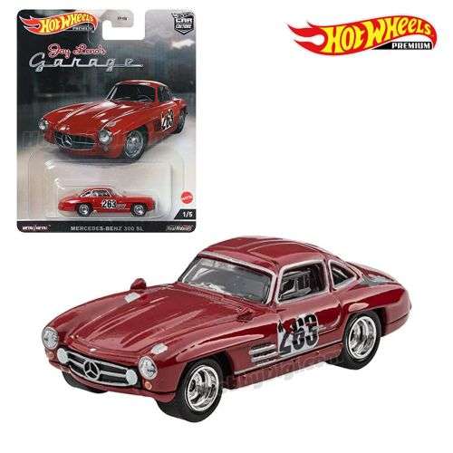 Hotwheels Jay Leno`s Garage Mercedes Benz 300SL