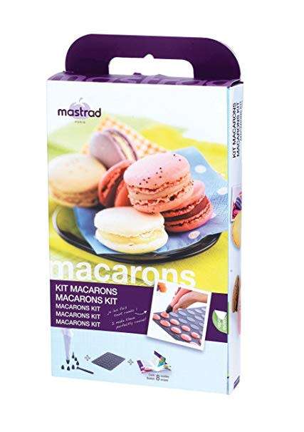 52 cycle Silicone French Macaron making kit and 6 x Nozzles - Plus free recipe booklet