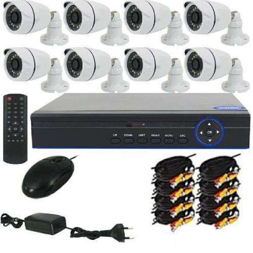 8 channel AHD security camera kit with 3G viewing on your cellphone or tablet