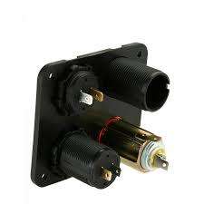 Dual USB Charger Socket Panel 12V Power Outlet