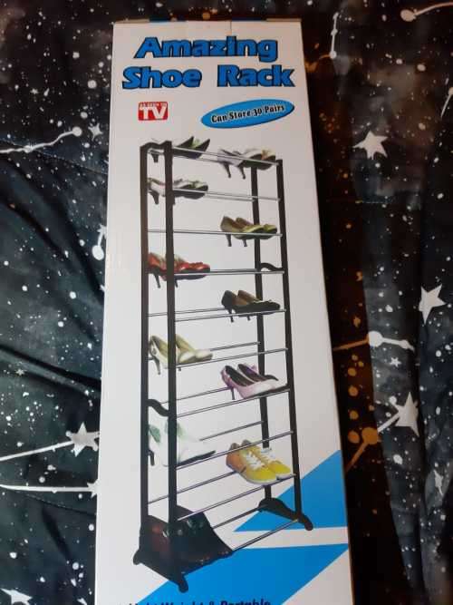 30 pair shoe, amazing shoe Rack