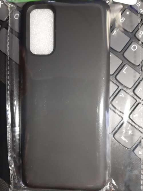 Samsung S20 back cover - Matt Black