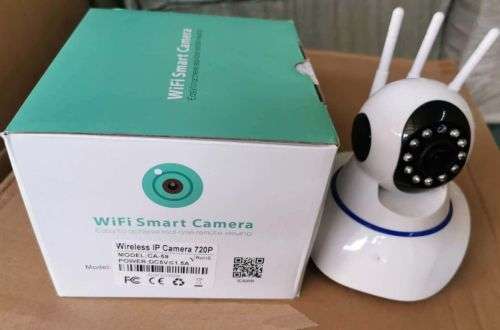Wifi iP Smart Camera 720P - Pan and Tilt - Android and iPhone viewing