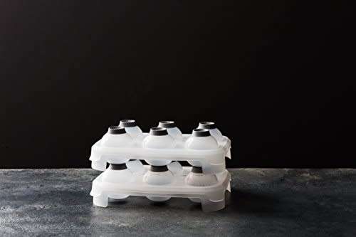 JUMBO ICE Balls - Jumbo ice Ball Tray 6 Jumbo Balls