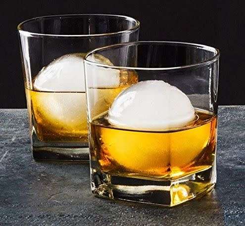 JUMBO ICE Balls - Jumbo ice Ball Tray 6 Jumbo Balls