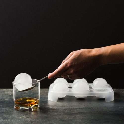 JUMBO ICE Balls - Jumbo ice Ball Tray 6 Jumbo Balls