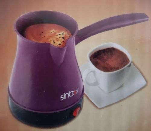 Sinbo Electrical Turkish COFFEE Pot with overheat protection, coffee, milk, hot water, tea