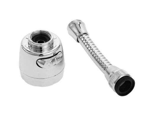360 Degree movable Rotatable flexable Faucet adapter extension nozzle