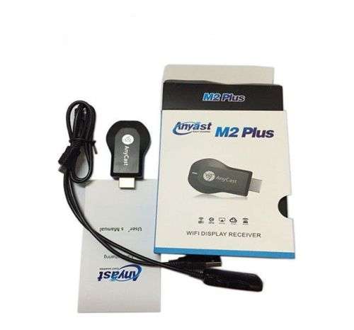 AnyCast M2 Plus Wi-Fi Display TV Dongle wireless Receiver - Mirascreen - Ram 128Mb, Cpu Corex 1.2Ghz
