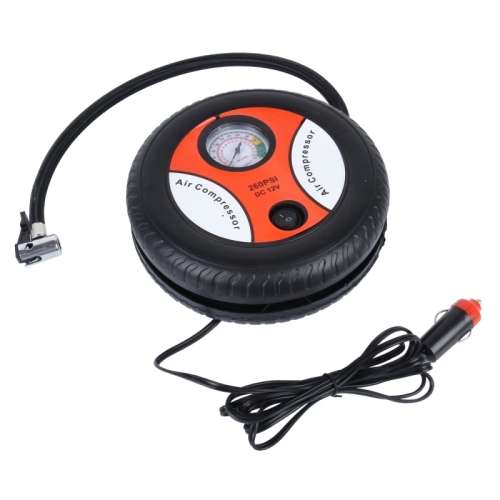 Portable emergency 12 Volt Car Tyre pump Air compressor