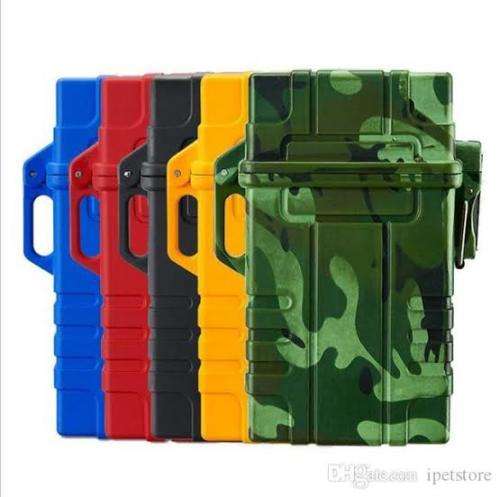waterproof cigarette case with build in electronic lighter
