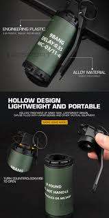 New Tactical Smoke Bomb Model Simulation smoke grenade for movie props Airsoft Paintball