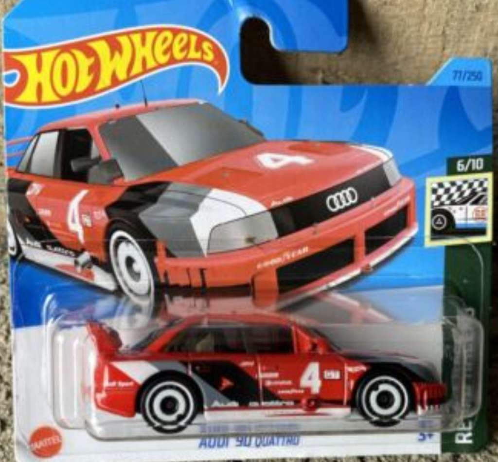 Hotwheels AUDI 1990 QUATTRO  - REDRO RACER - 2023