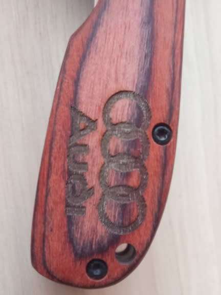 AUDI ENGRAVED POCKET KNIFE