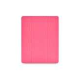 iPad 2 / 3 Tab Tri fold cover, Pink case,  fabric protection