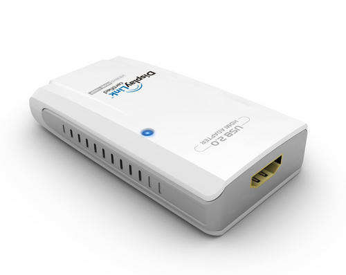 USB to HDMI Adapter. Connect HDTV from PC up to 1080P with audio, connect up to 6 displays