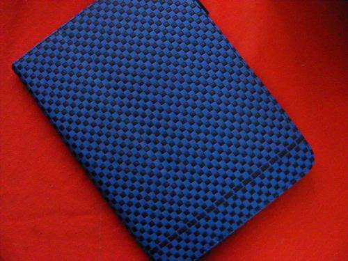New Samsung Galaxy 10.1Note (N8000/ N8020) cover, case, Dark Blue checkered fabric protection