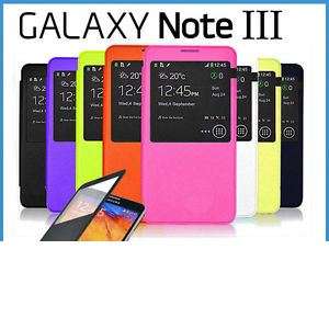 Samsung Galaxy NOTE 3 Quality Flip S View Cover , magnetic close, sleep,+ free Screenguard