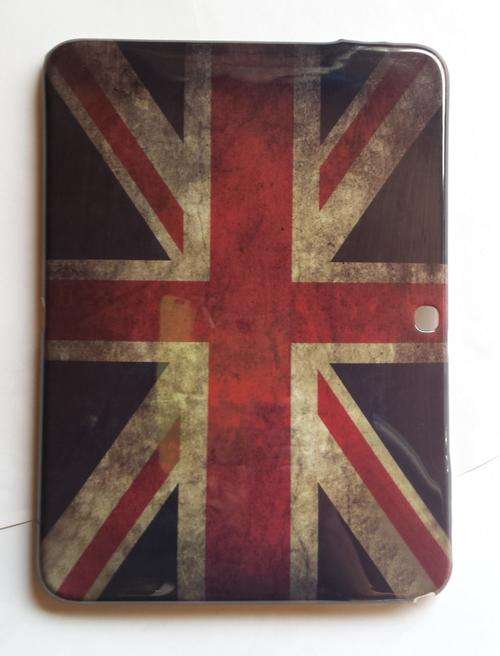 Samsung Galaxy Tab 3 10.1 / P5200 Tab 3 - UK Flag -TPU Back cover