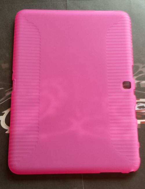 Samsung Galaxy Tab 4 10.1 .T530. T531. T535 - Pink TPU Back cover