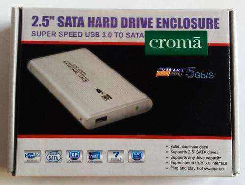2.5'' SATA Hard Drive Enclosure - Super Speed USB 3.0 To SATA - 5Gb/S