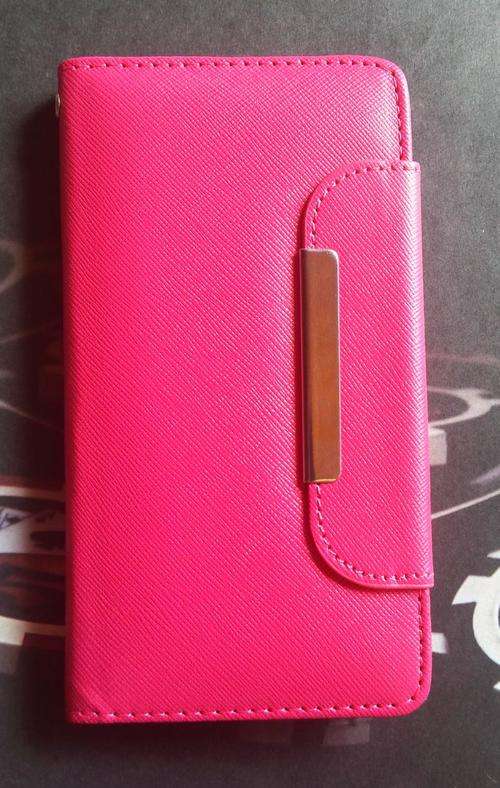 Samsung Galaxy A5 Wallet Cover - Pink