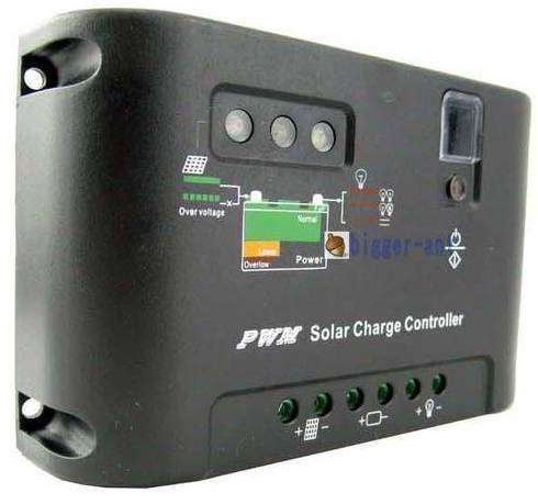10A Solar Panel Regulator Charge Controller 12/24V Autoswitch