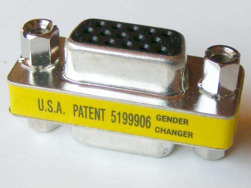 MINI GENDER CHANGER ADAPTOR FOR VGA CABLE